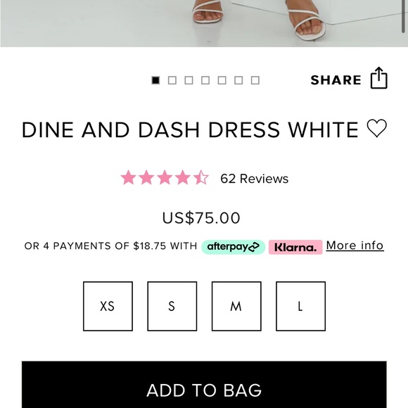 HELLO MOLLY dine and dash mini dress white - Picture 8 of 8